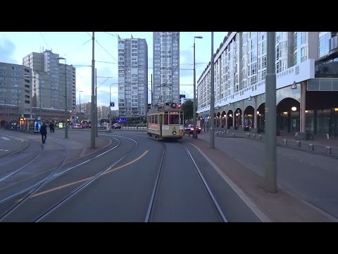 HTM tramlijn 9 Vrederust - Scheveningen Noorderstrand | GTL8 3126