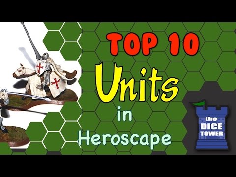 Top 10 Units from Heroscape
