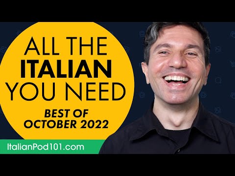 Your Monthly Dose of Italian - Best of October 2022