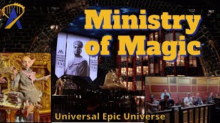 Full Walkthrough of Ministry of Magic Queue at Epic Universe