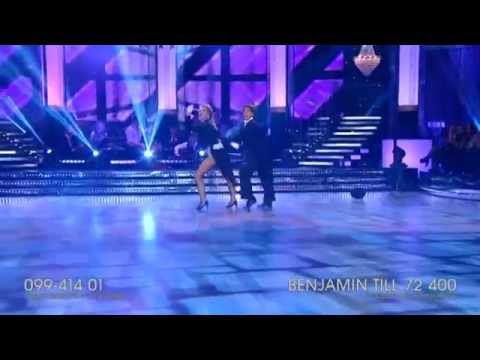 Benjamin Wahlgren och Sigrid Bernson -- quickstep - Let's Dance (TV4)
