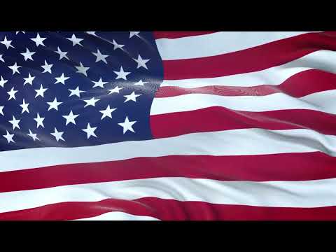 USA Flag Waving