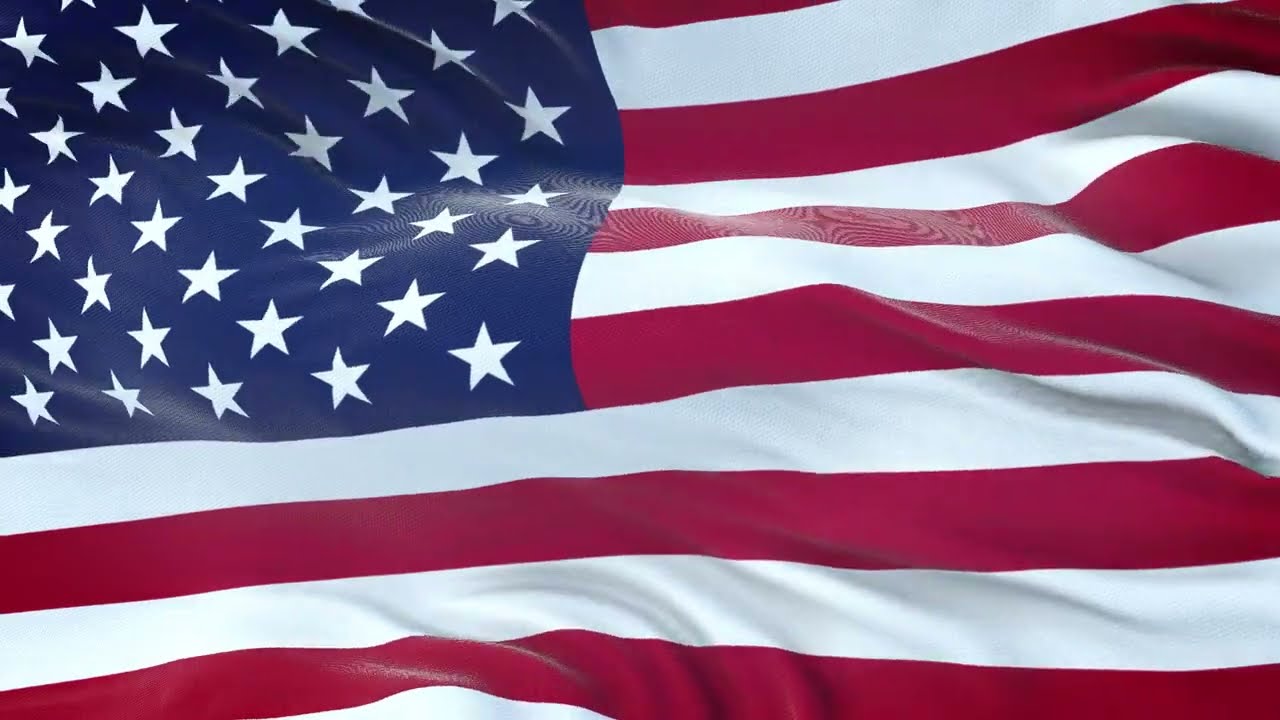USA Flag Waving