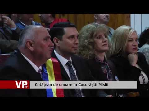 Cetățean de onoare în Cocorăștii Mislii