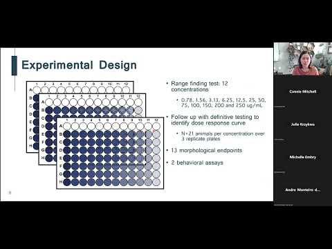 BSC AM2023: Neuro and DART: Zebrafish embryos: Dr. Lisa Truong,Oregon State University