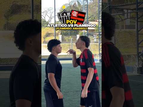 COMO FOI ATLÉTICO MG VS FLAMENGO!