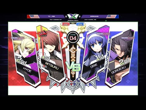 F@X 287 BBTAG - Rei Vs. Doriavis - BlazBlue: Cross Tag Battle Winners Finals