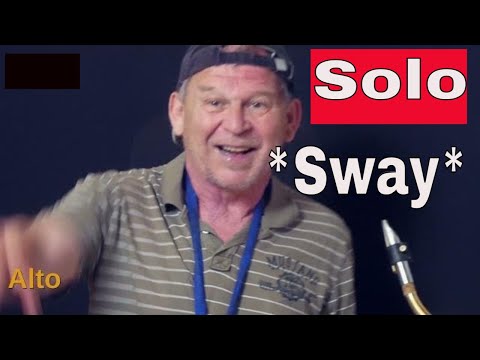 *Sway* Saxophon Solo Tenor Sax Alto Sax Backingtrack/Playalong Partitura sheet music Notes Sax Coach
