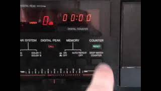 Video thumbnail for JVC KD-VR5 stereo auto reverse cassette deck by DrCassette