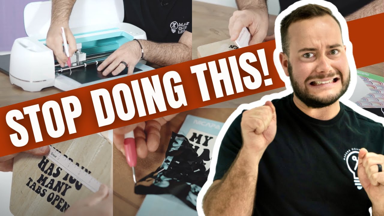 🛑PLEASE STOP DOING THIS WITH YOUR CRICUT 🛑