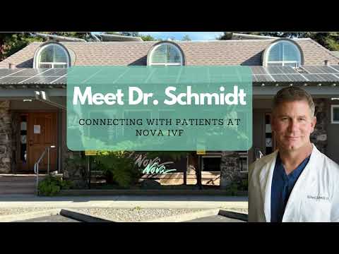 Meet Dr. Schmidt - Connecting with Patients at Nova IVF