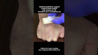 Download lagu IV Insertion, Phlebotomy, Venipuncture Cleaning Technique (Circular vs Back-and-Forth Friction) mp3