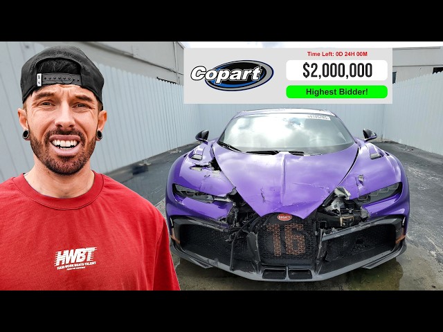 Attempting To Buy A Wrecked Bugatti In Miami