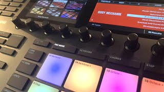 Video thumbnail for Maschine MK3 - BODY MECHANIK Expansion - EBM Powerhouse - Let’s Explore it Live by The Sound Test Room