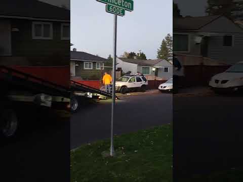 MVA x2 both vehicles drivers and passengers fled the scene on foot. Plates were removed.