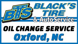 Oil Change Oxford NC | Black's Tires Oil Change Service Reviews Oxford NC