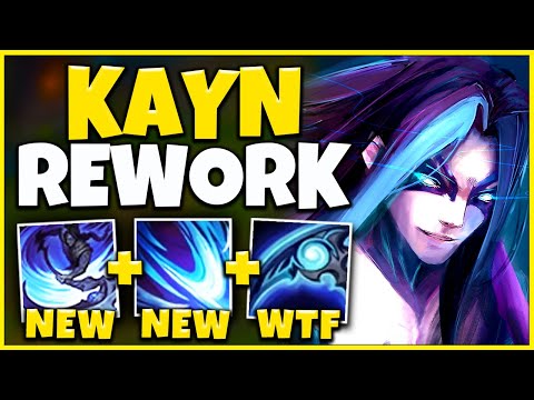 *NEW UPDATE* KAYN IS NOW A MID LANE ASSASSIN (RIOT MESSED UP) - League of Legends