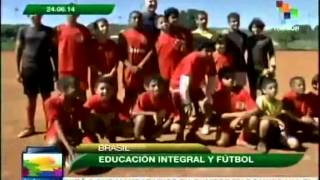 Soccer in Brazil: tool to keep children away from crime
