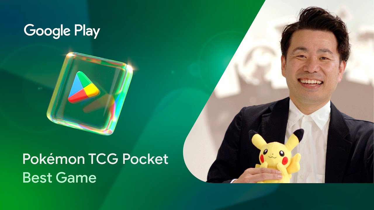 Pokémon TCG Pocket wins Google Play's 2025 Best Game award - YouTube
