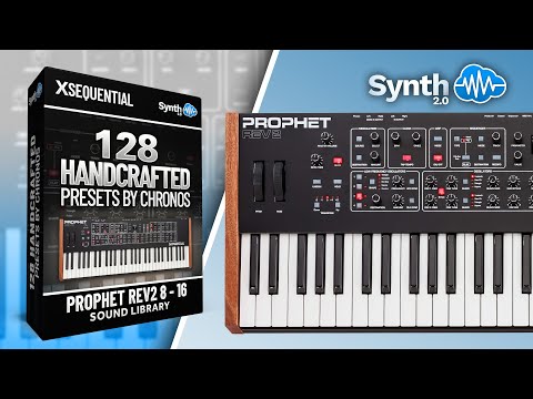 128 HANDCRAFTED PRESETS | DSI PROPHET 08 / REV2 | SOUND BANK