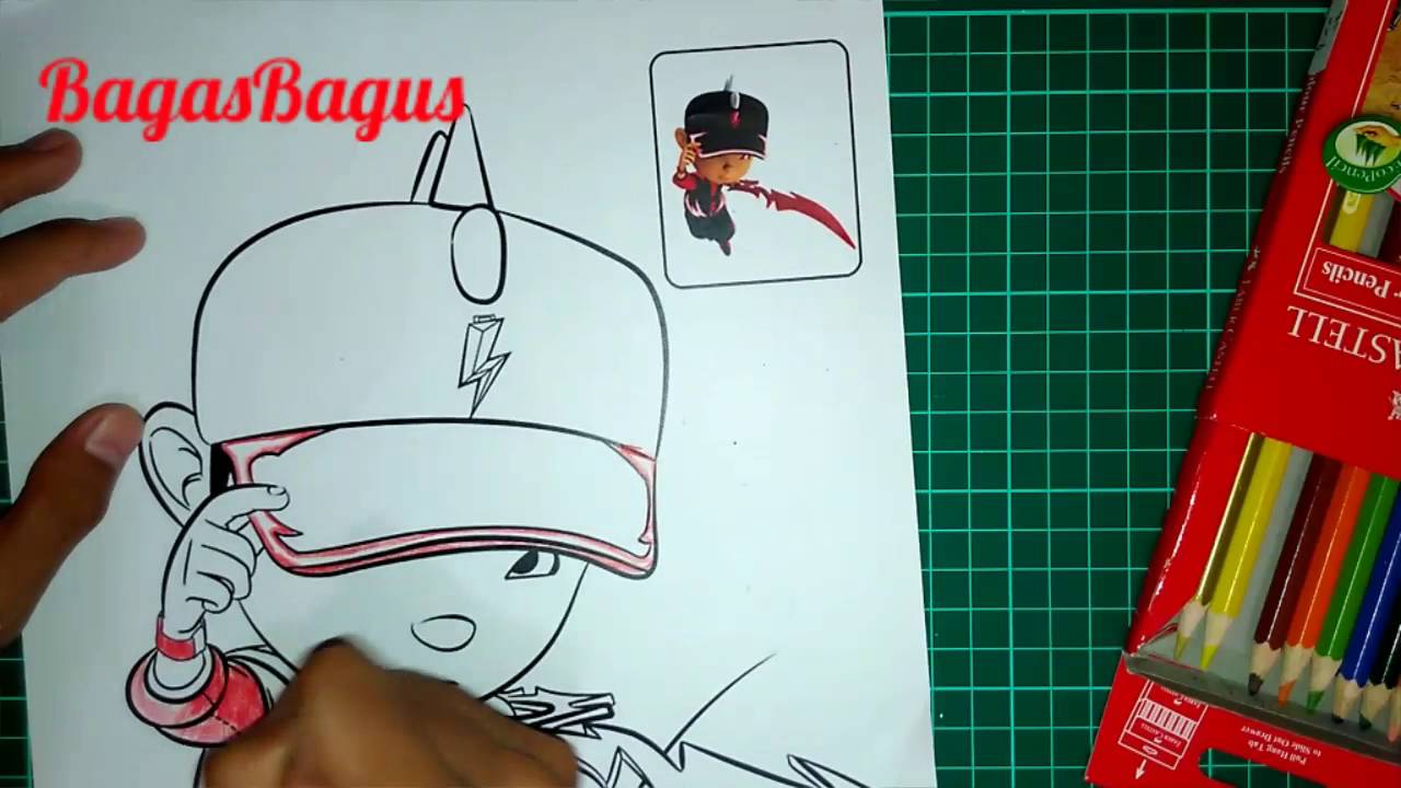 Video Mewarnai Boboiboy Part 3boboiboy Halilintar