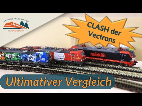 💥CLASH of the Vectrons💥- Which model railroad brand does best? [ENG subs] #Märklin #Roco #Piko