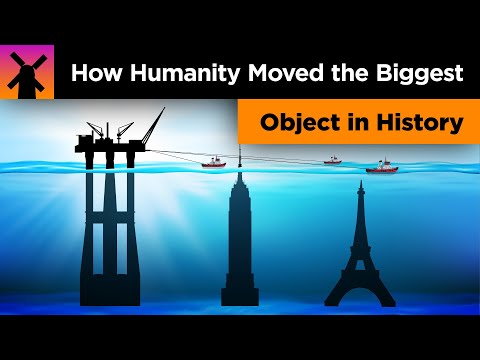 運送史上最大物件的瘋狂物流方式 (The Insane Logistics of Transporting the Biggest Object in History)
