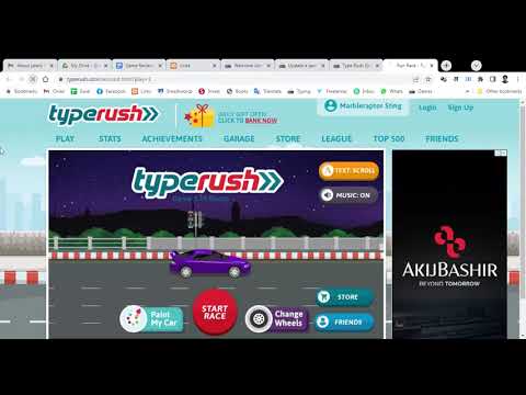 Road Rush - Typing Games