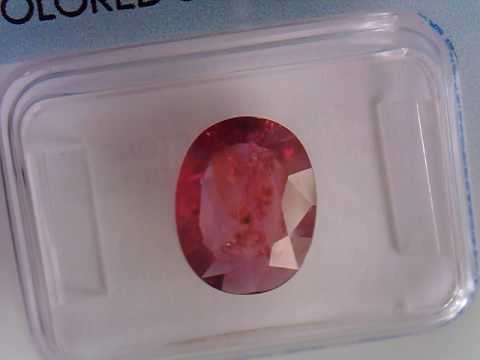 2.87 ct Natural Ruby day light