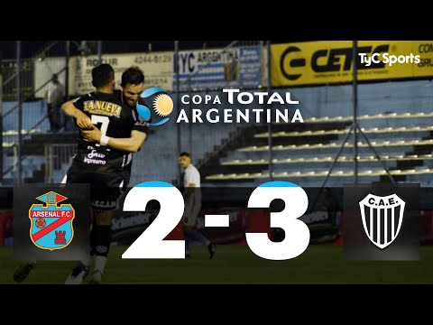 Copa Argentina: Arsenal 2-3 Estudiantes (BA)