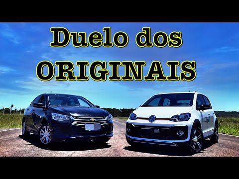 ONIX 1.0 TURBO vs UP TSI 1.0 TURBO! ( Ambos 100% Originais )