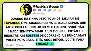 Quando Eu Tinha Dezoito Anos, Meu Pai Me Espancou E Me Abandonou Na Estrada Depois Que Me Recusei...