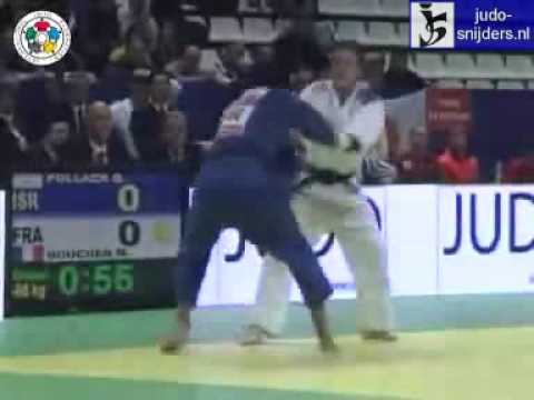 Judo 2009 Paris: Golan Pollack (ISR) - Mathias Boucher (FRA) [-66kg].
