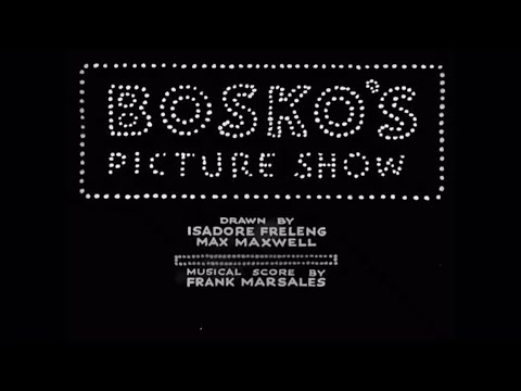 Looney tunes Bosko’s picture show opening and closing