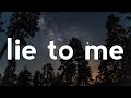 Tate McRae X Ali Gatie Lie To Me Lyrics