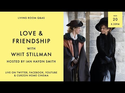 Thumbnail of the video: LIVING ROOM Q&As: Love & Friendship with director Whit Stillman