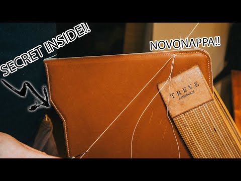 MAKING A NOVONAPPA LEATHER MACBOOK PRO SLEEVE!!! //WILL HODGES