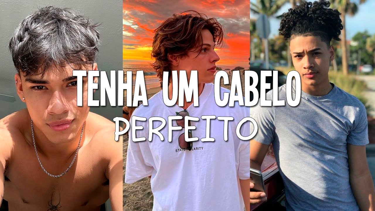 ATINJA O MELHOR ESTADO DO SEU CABELO COM ESSAS DICAS | TENHA UM CABELO BONITO SENDO HOMEM
