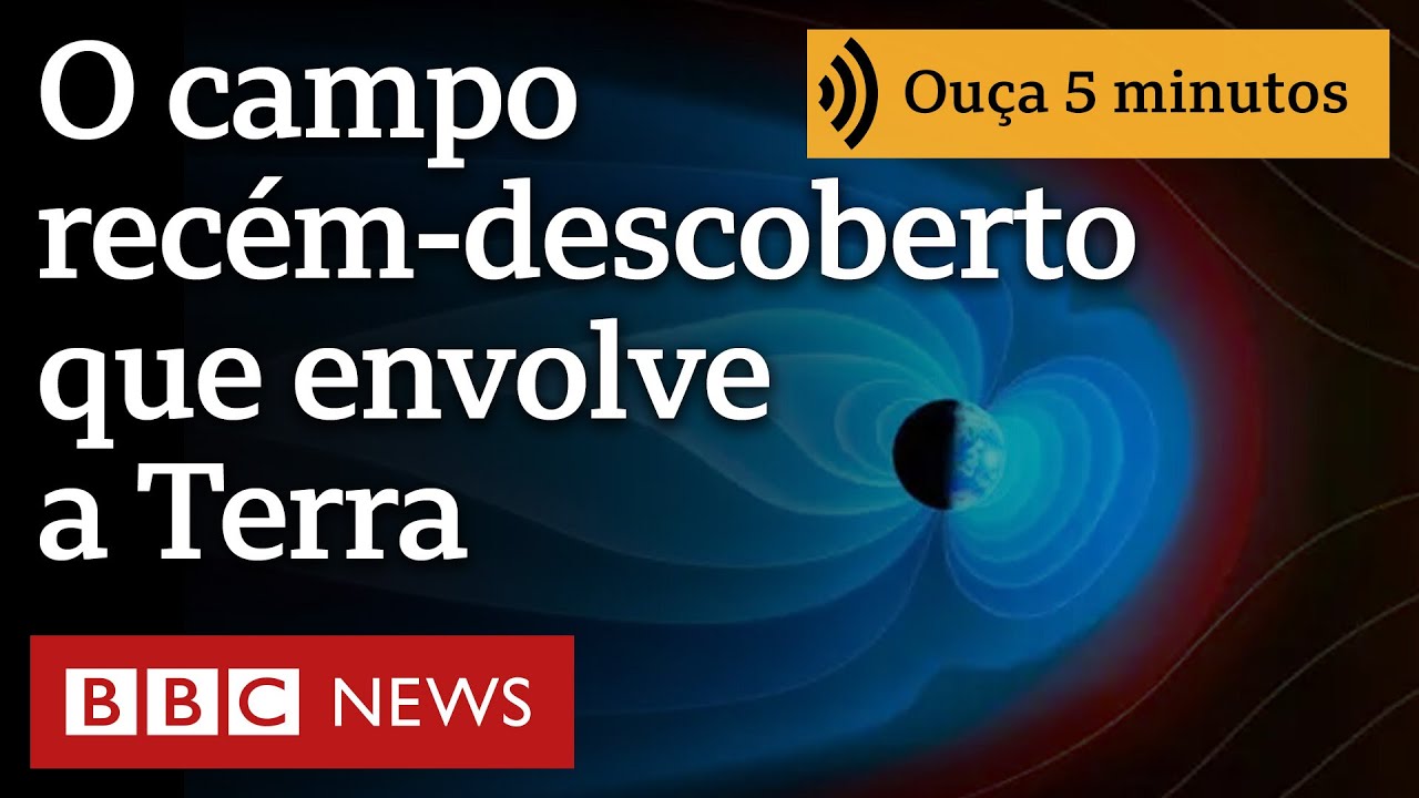 A incrível descoberta de 3º campo que envolve a Terra e como isso muda o que se sabe sobre o planeta