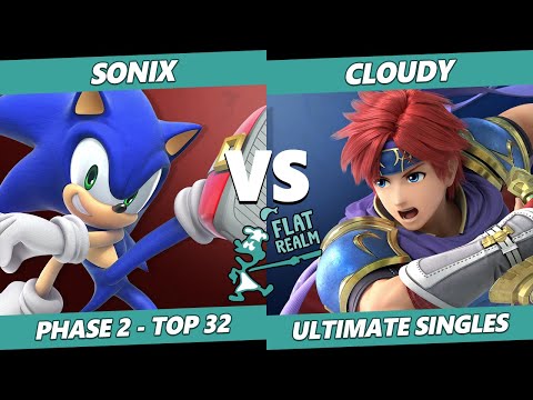 Flat Realm 7 Top 32 - BAN | Sonix (Sonic) Vs. Cloudy (Roy, Cloud) SSBU Singles