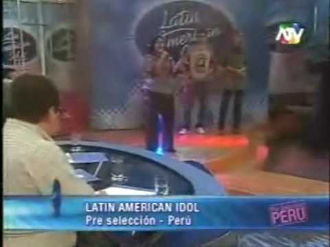 MARCELA NAVARRO AMERICAN IDOL PERU 08 JULIO 2009