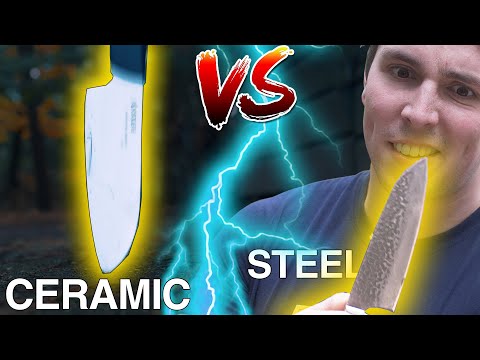 Ceramic VS Steel | The best Knife!? MYTH BUSTED