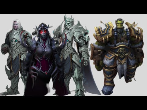 Sylvanas, Anduin, Thrall New Model Shadowlands 9.1