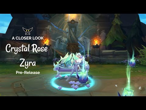 Crystal Rose Zyra Epic Skin (Pre-Release)