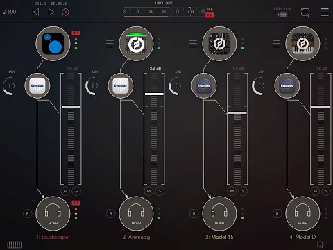 touchscaper - MIDI preview #9 (feat. the Moogs, Eventide & AUM)