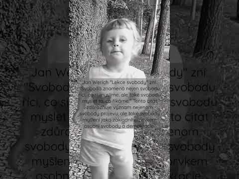 Jan Werich Lekce Svobody #werich #motivace #citát
