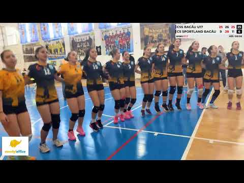 CN VOLEI- CSS BACĂU U17 - CS SPORTLAND BACAU
