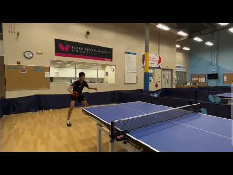Butterfly Training Tips with Anav Gupta - Two Backhands Loops Two Forehand Loops
