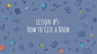 Research Paper Secrets #5: How to Cite a Book
