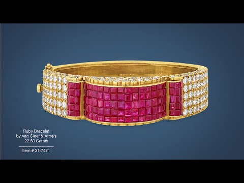 Ruby Bracelet by Van Cleef & Arpels (22.50 Carats) | M.S. Rau